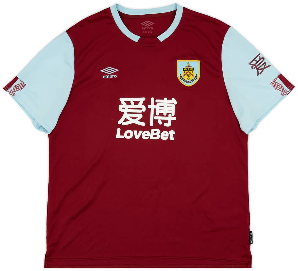 2019-20 Burnley Home Shirt - 7/10 - (XXL)