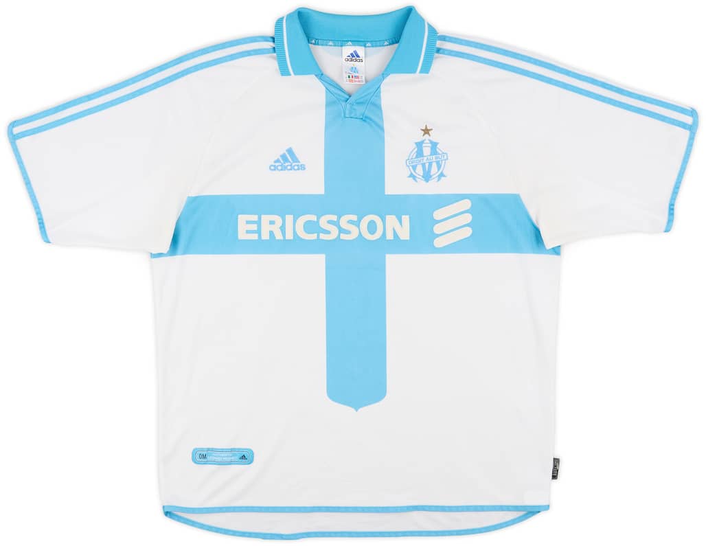 2000-01 Olympique Marseille Home Shirt - 8/10 - (XL)