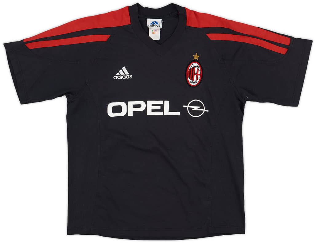 2001-02 AC Milan adidas Training Shirt - 6/10 - (M)