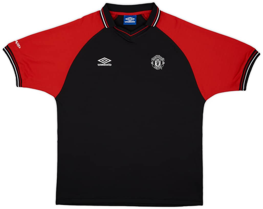 1998-99 Manchester United Umbro Training Shirt - 9/10 - (XL)