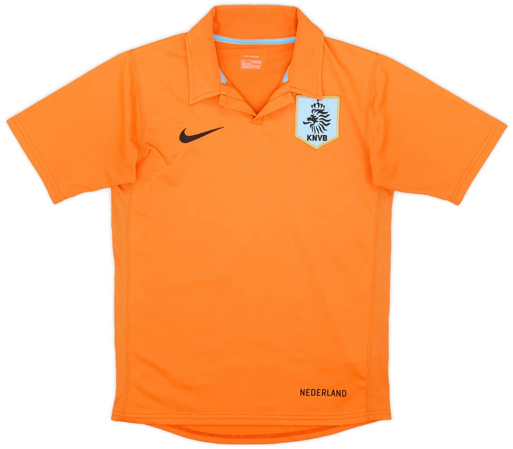 2006-08 Netherlands Home Shirt - 7/10 - (M.Boys)