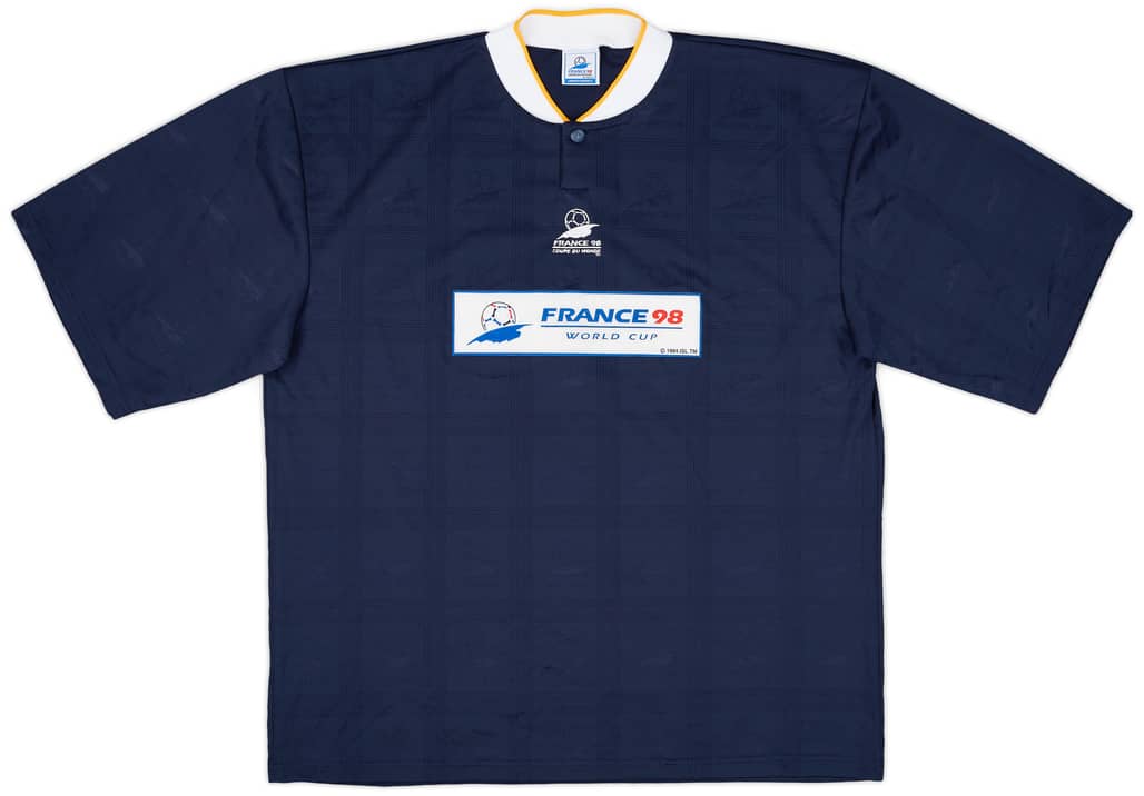 1998 France 98 Coupe du Monde Training Shirt - 10/10 - (XL)