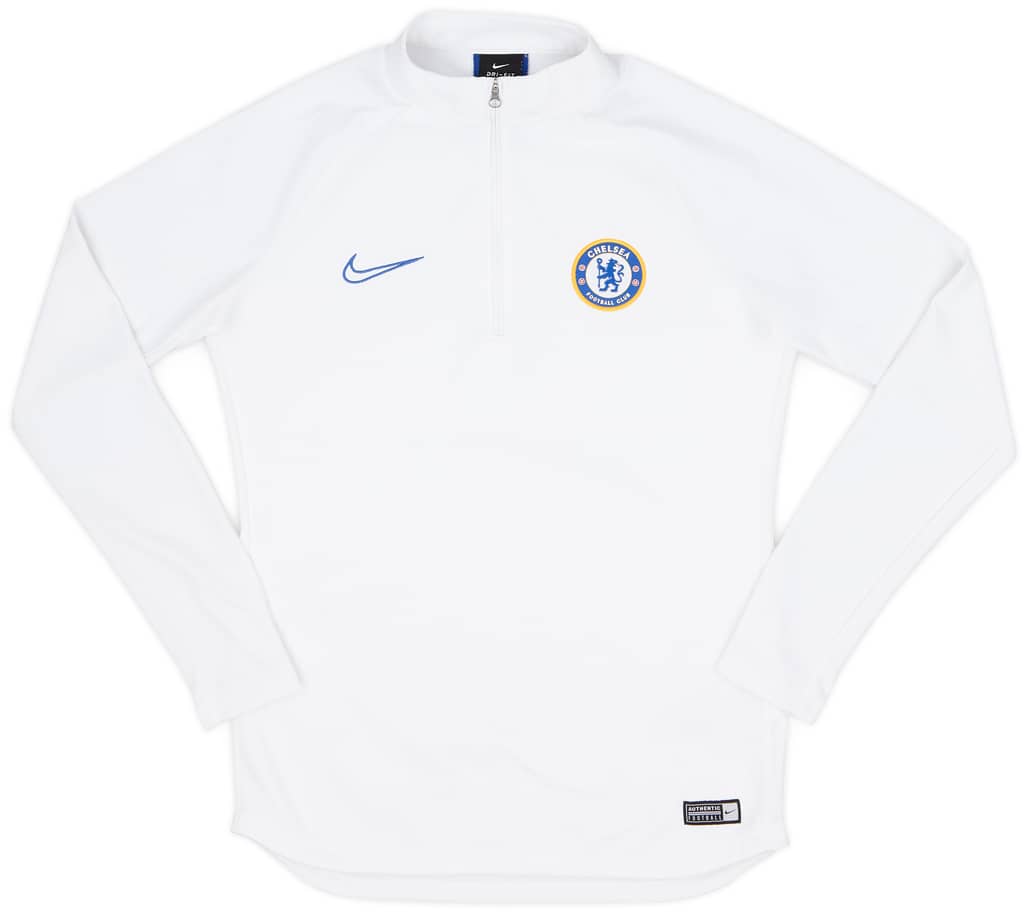 2019-20 Chelsea Nike 1/4 Zip Training Top - 10/10 - (S)