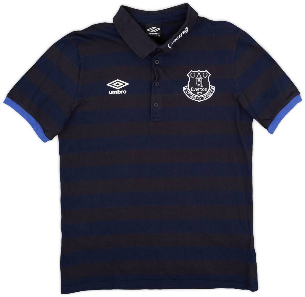 2015-16 Everton Umbro Polo Shirt - 7/10 - (M)