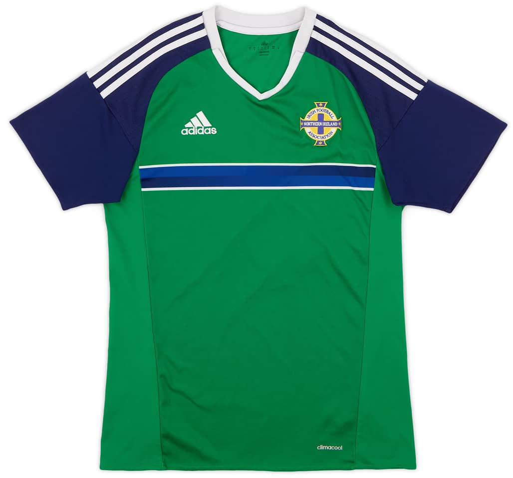 2016-17 Northern Ireland Home Shirt - 7/10 - (S)