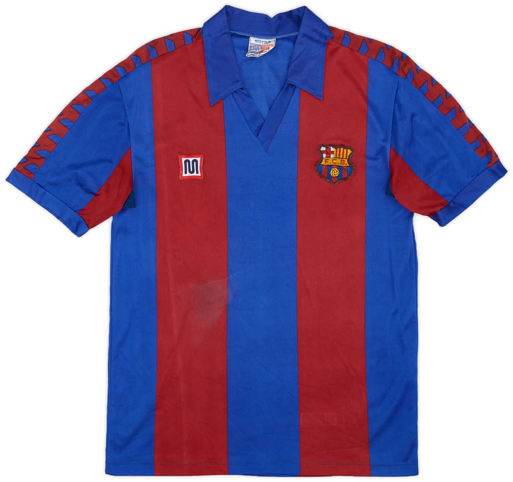 1984-89 Barcelona Home Shirt - 6/10 - (L.Boys)