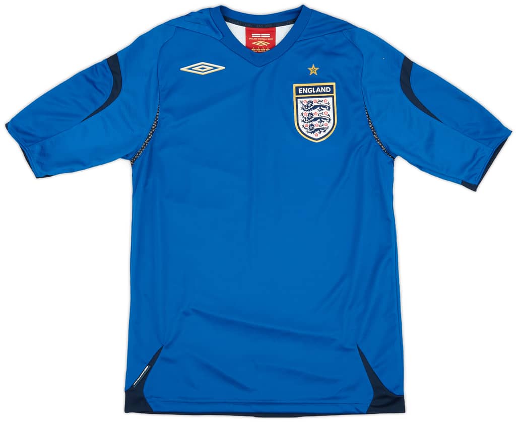 2006-08 England GK Shirt - 9/10 - (S)