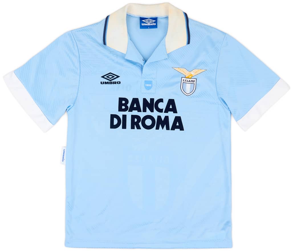 1993-95 Lazio Home Shirt - 7/10 - (S)