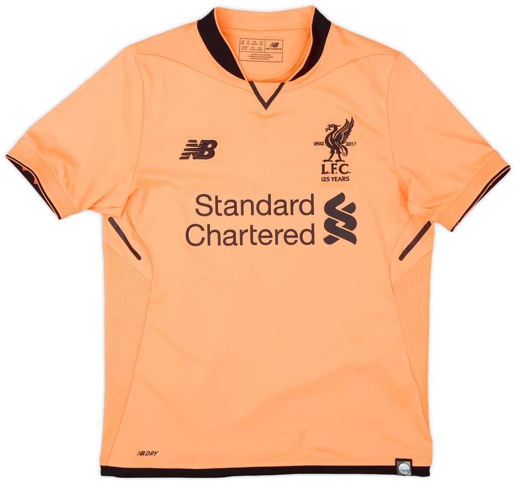 2017-18 Liverpool 125 Years Third Shirt - 8/10 - (L.Boys)