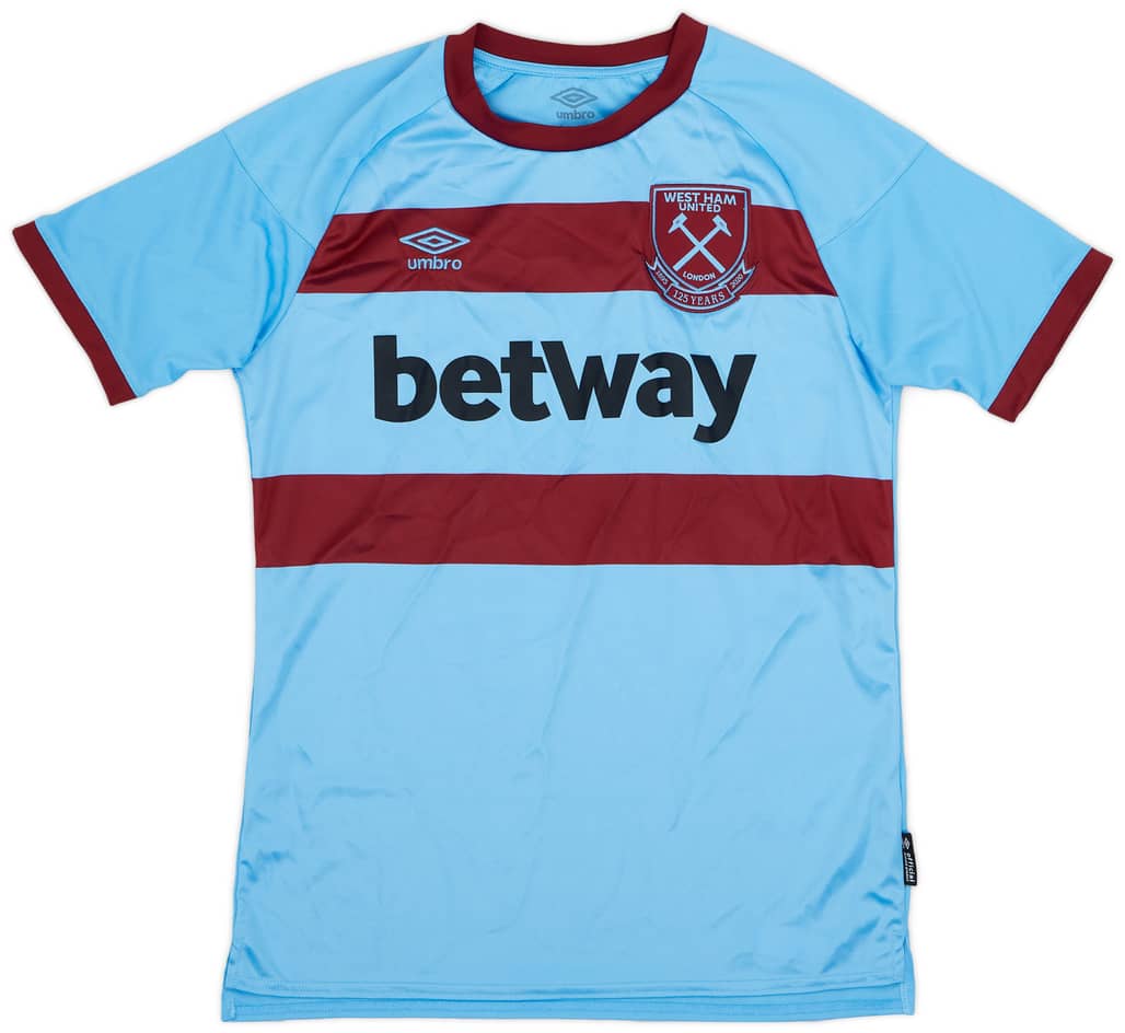 2020-21 West Ham Away Shirt - 9/10 - (M)