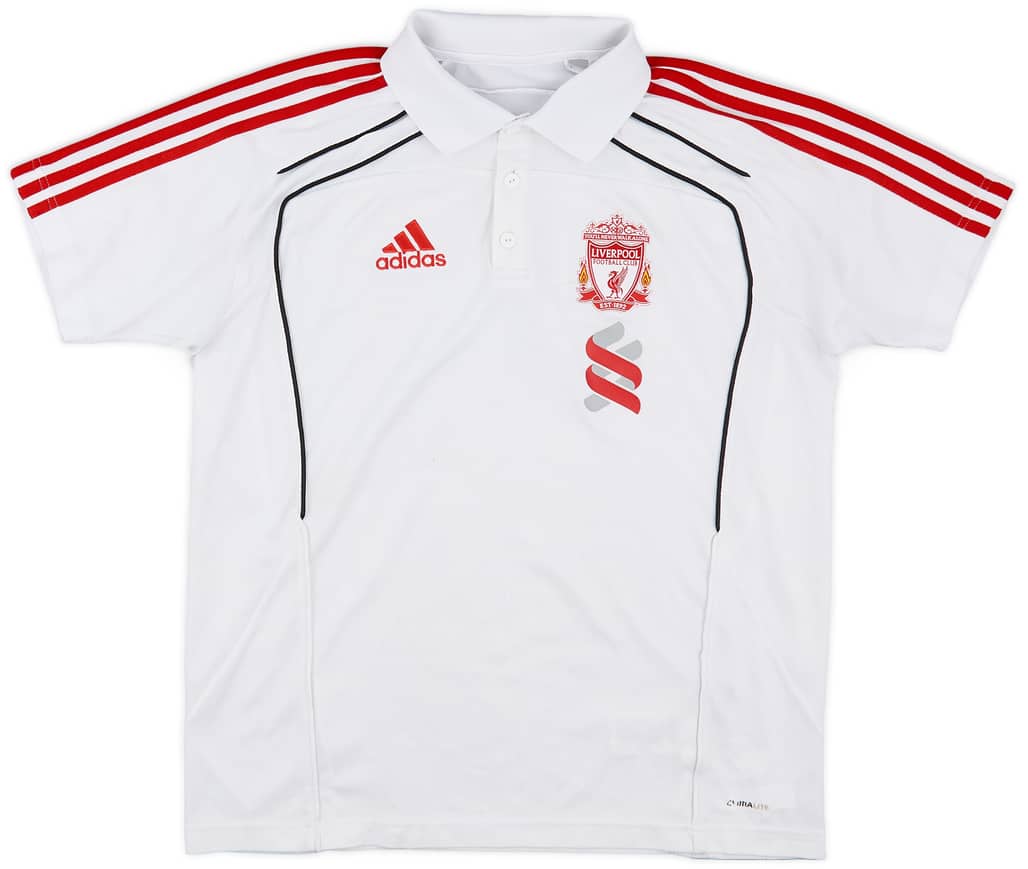 2010-11 Liverpool adidas Polo Shirt - 6/10 - (L)