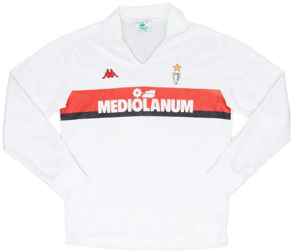 1988-89 AC Milan Away L/S Shirt - 6/10 - (M)
