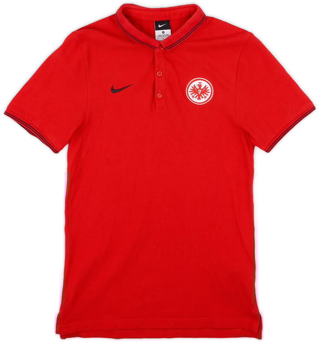 2014-15 Eintracht Frankfurt Nike Polo Shirt - 7/10 - (M)
