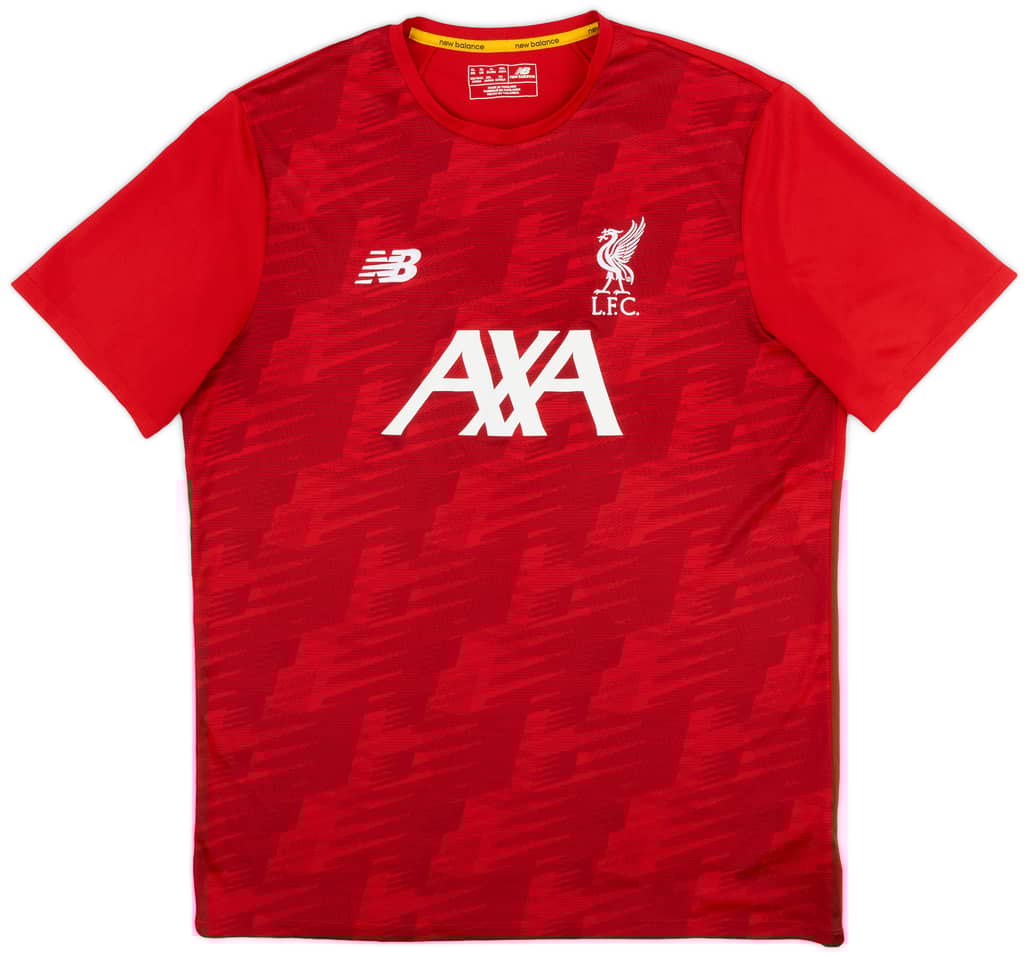 2019-20 Liverpool New Balance Training Shirt - 9/10 - (XL)