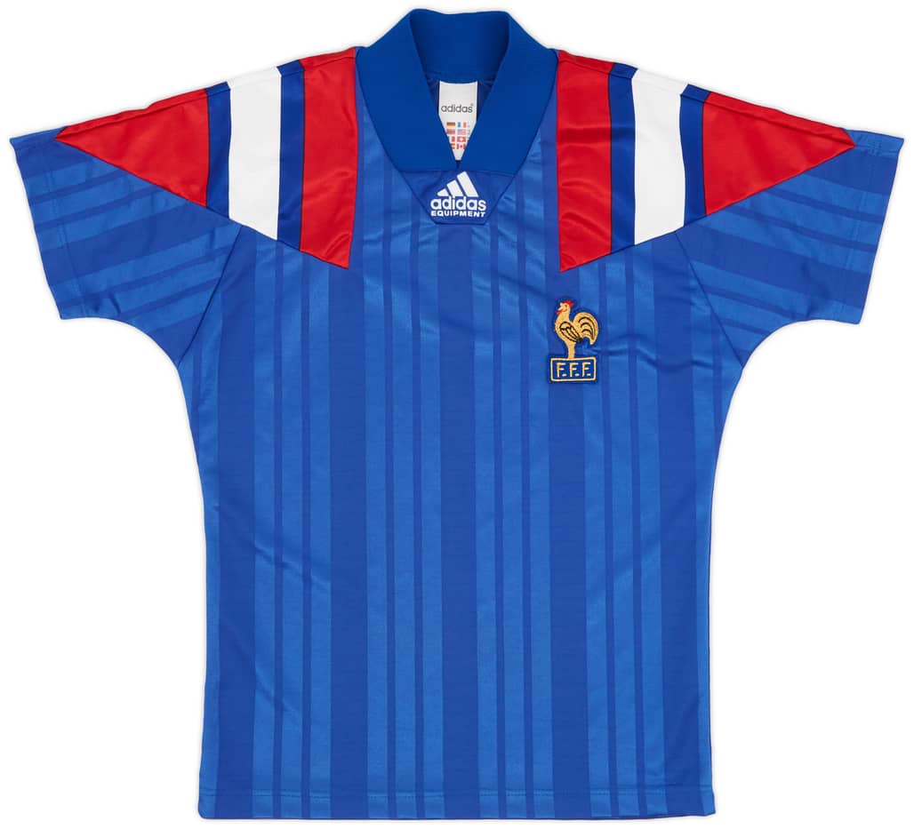 1992-94 France Home Shirt - 9/10 - (XS)