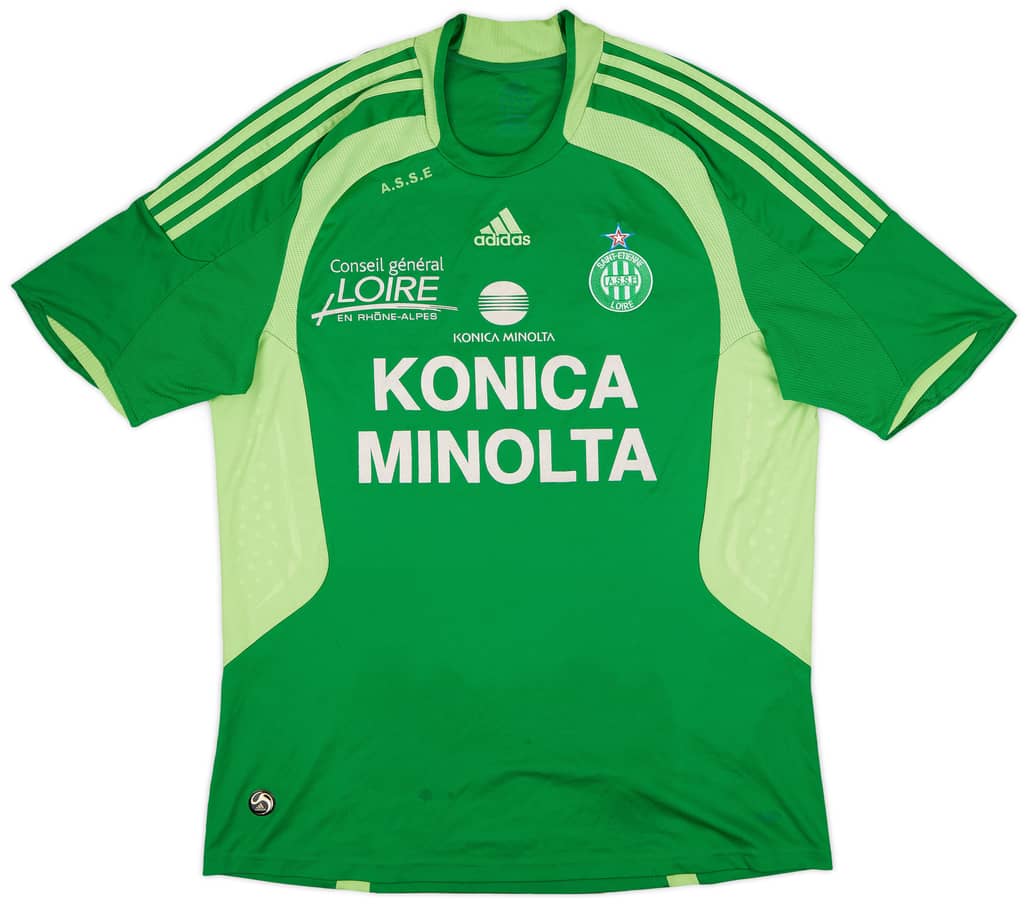 2008-09 Saint Etienne Home Shirt - 8/10 - (XL)