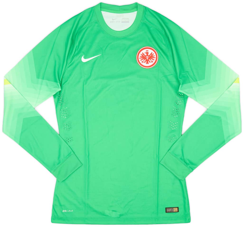 2014-15 Eintracht Frankfurt Player Issue GK Shirt - 9/10 - (M)