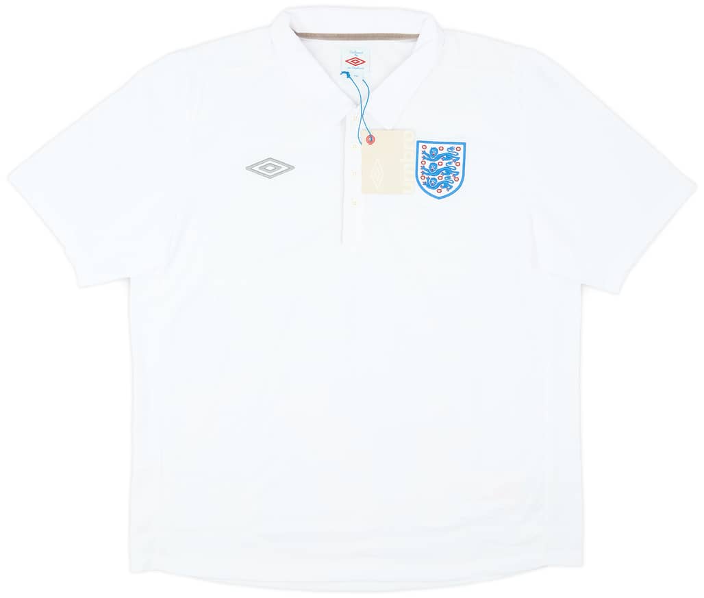 2010-11 England Umbro Polo Shirt (XXL)