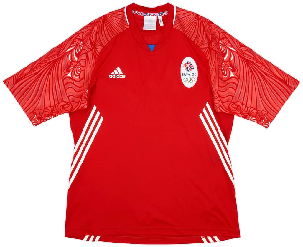 2012 Team GB Authentic adidas Training Shirt - 8/10 - (XL)