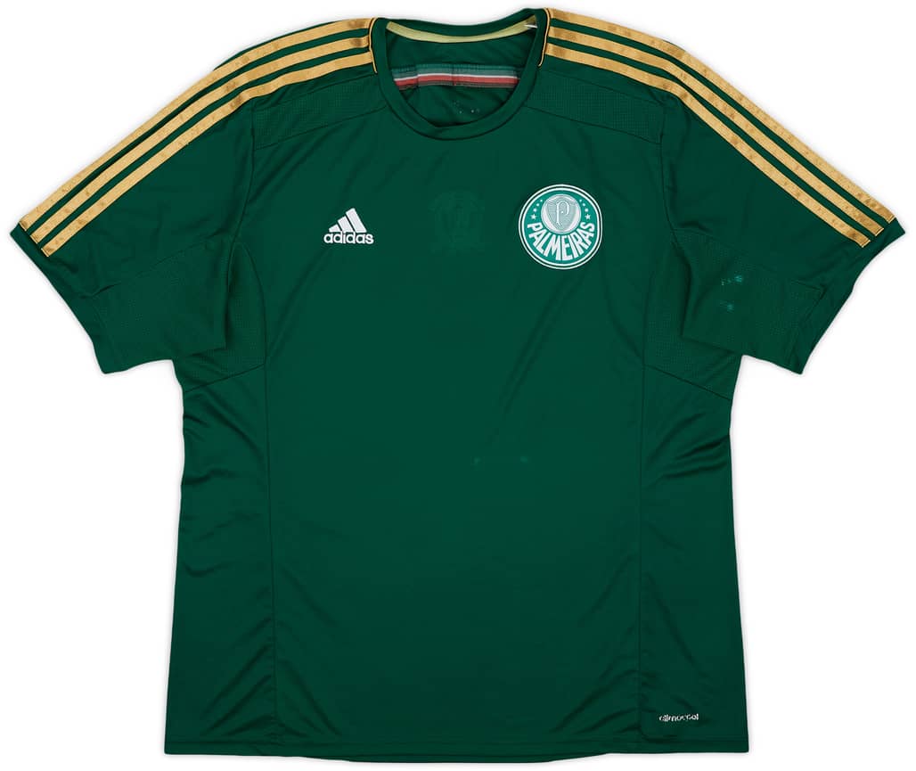 2014-15 Palmeiras Home Shirt - 8/10 - (XL)