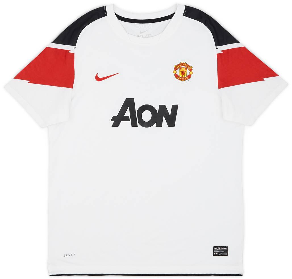 2010-12 Manchester United Away Shirt - 9/10 - (XL.Boys)