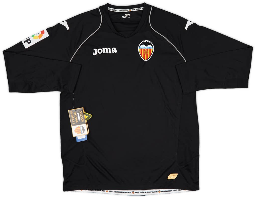 2011-12 Valencia Away L/S Shirt (S)