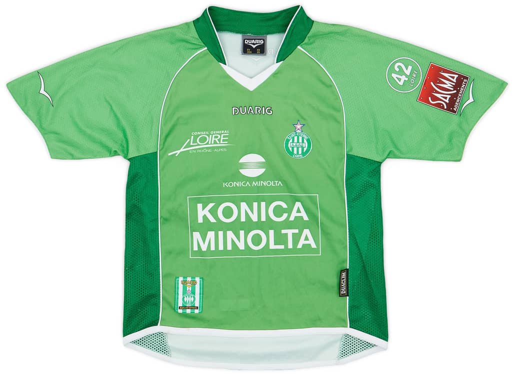 2004-05 Saint Etienne Home Shirt - 7/10 - (XS)
