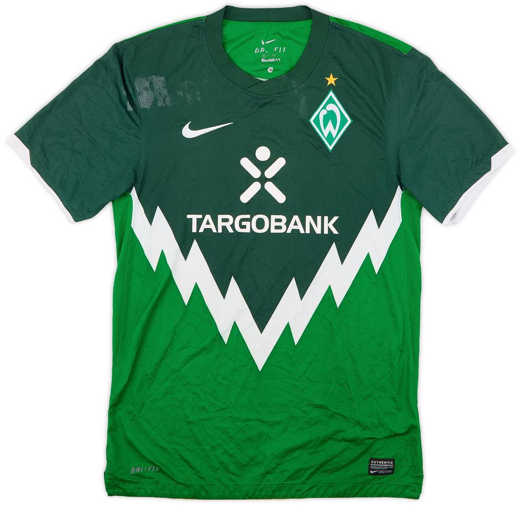 2010-11 Werder Bremen Home Shirt - 4/10 - (S)