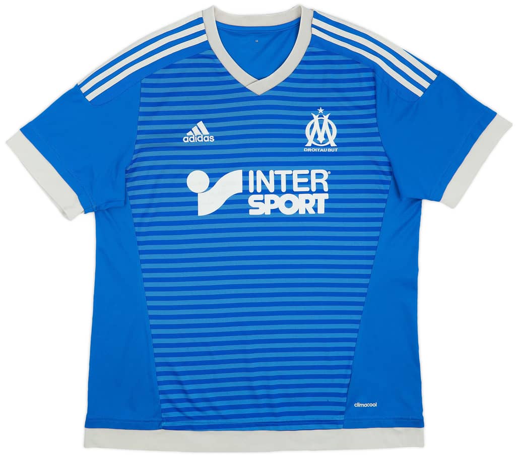 2015-16 Olympique Marseille Third Shirt - 6/10 - (XL)