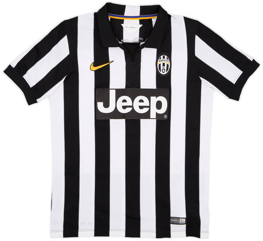 2014-15 Juventus Home Shirt - 5/10 - (L.Boys)