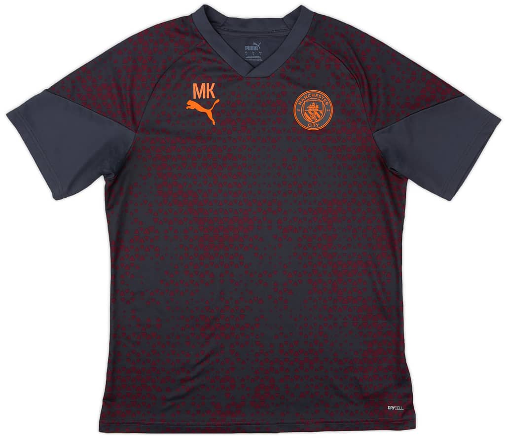 2023-24 Manchester City Puma Staff Issue Training Shirt - 7/10 - (L)