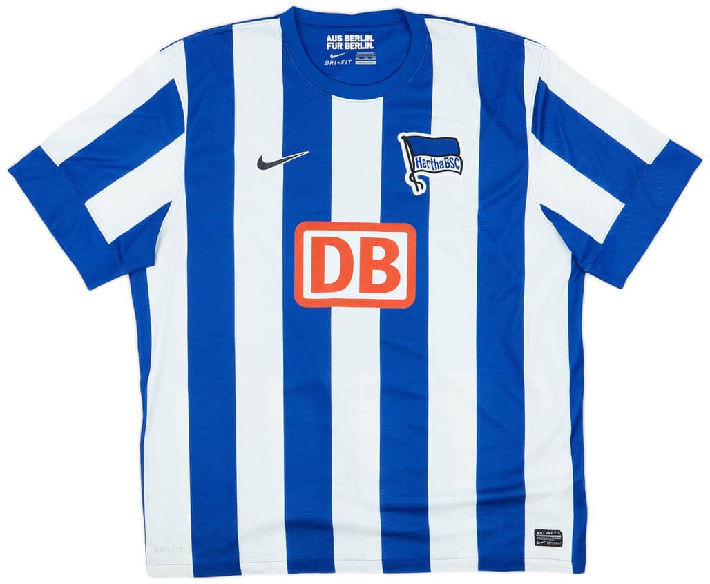 2012-13 Hertha Berlin Home Shirt - 6/10 - (XXL)