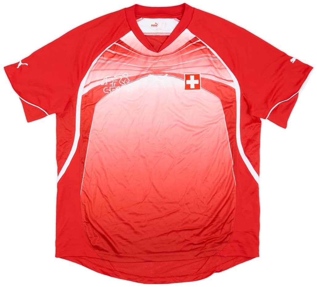 2010-12 Switzerland Puma Training Shirt - 8/10 - (XL)