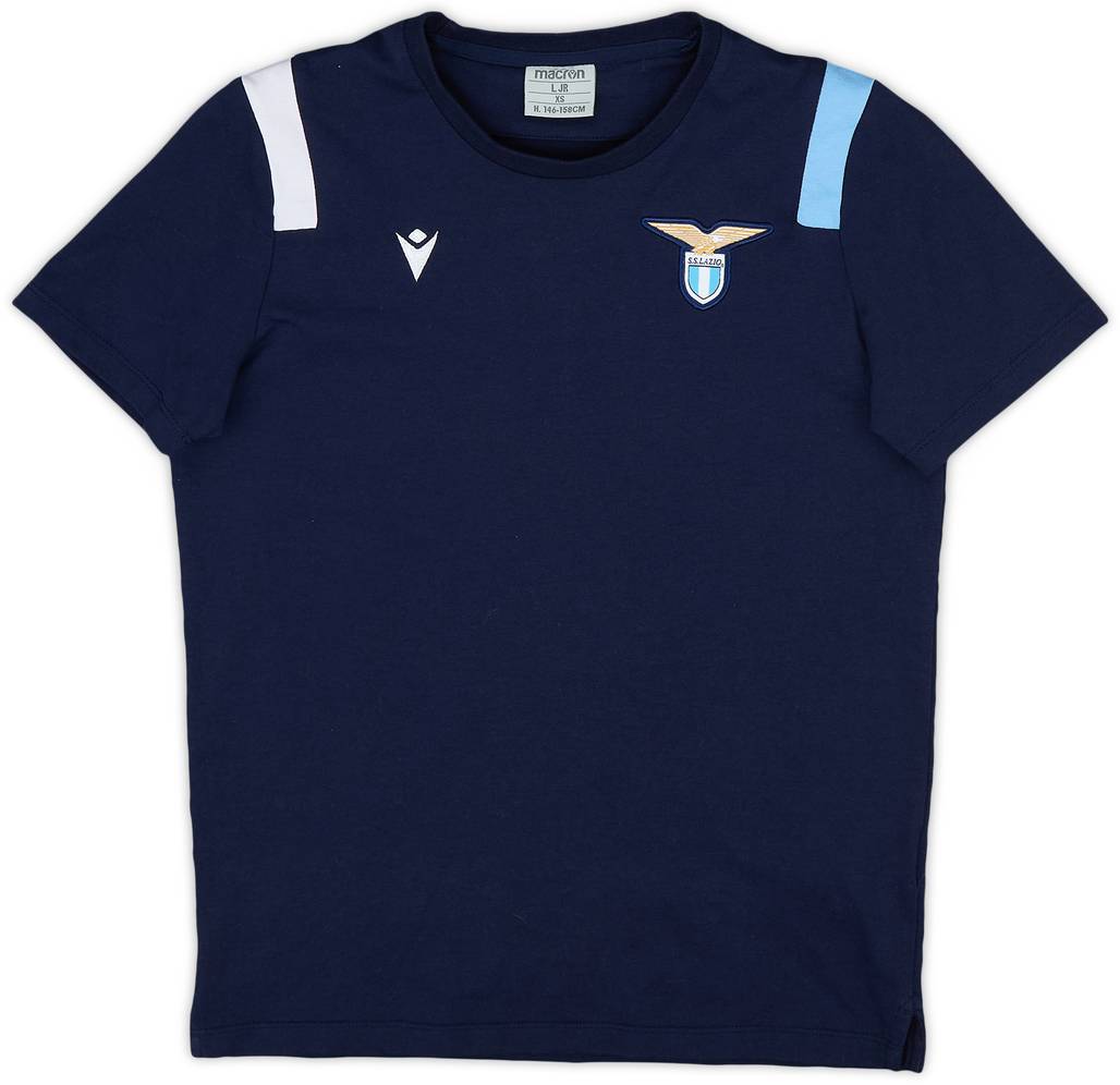 2021-22 Lazio Macron Training Shirt - 9/10 - (L.Boys)