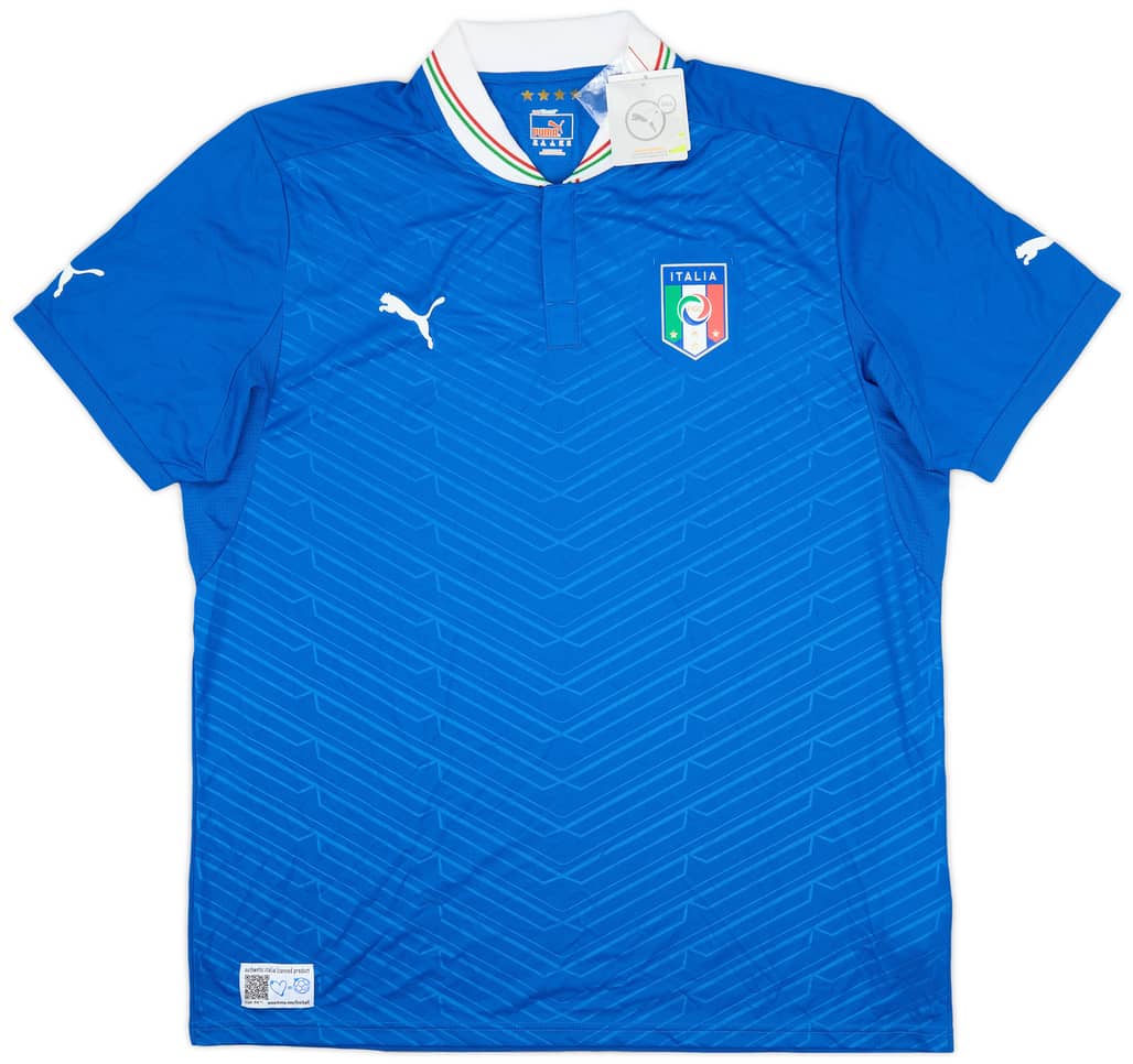 2012-13 Italy Home Shirt (XXL)