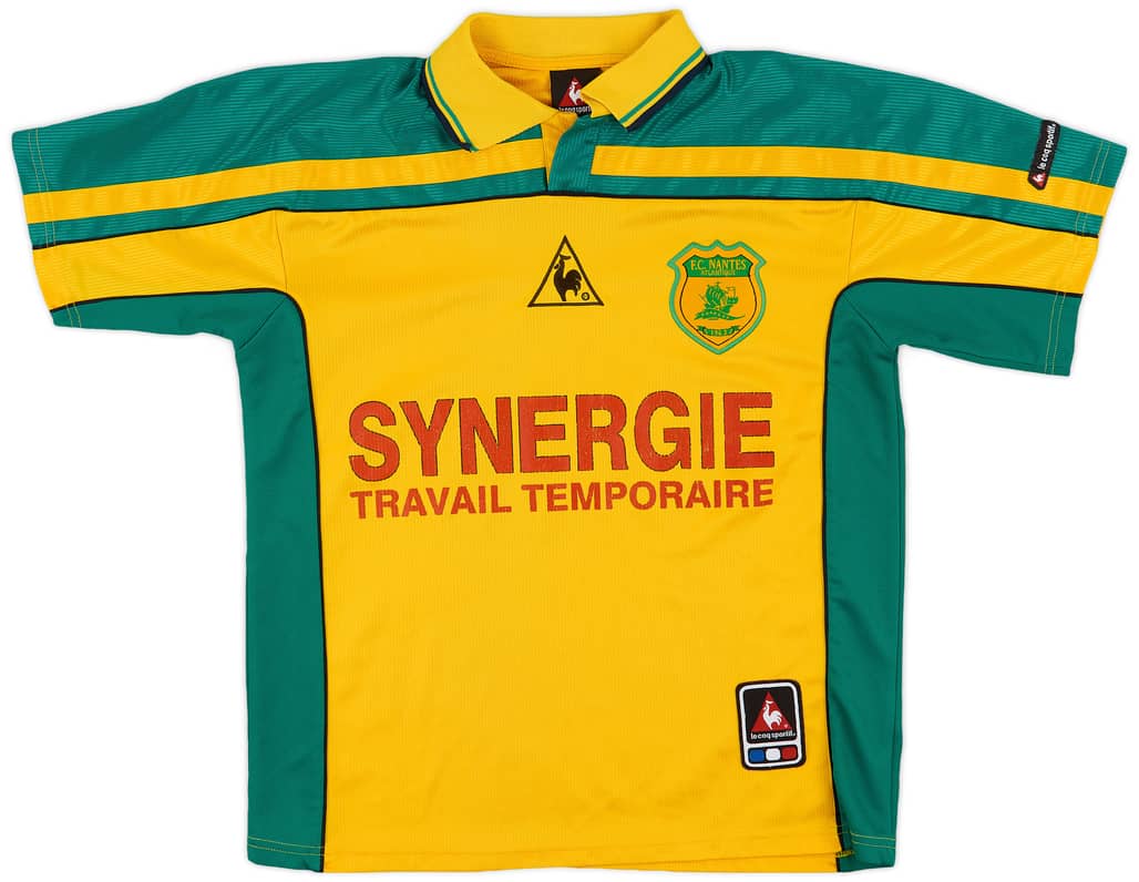 2000-02 Nantes Home Shirt - 8/10 - (XL.Boys)