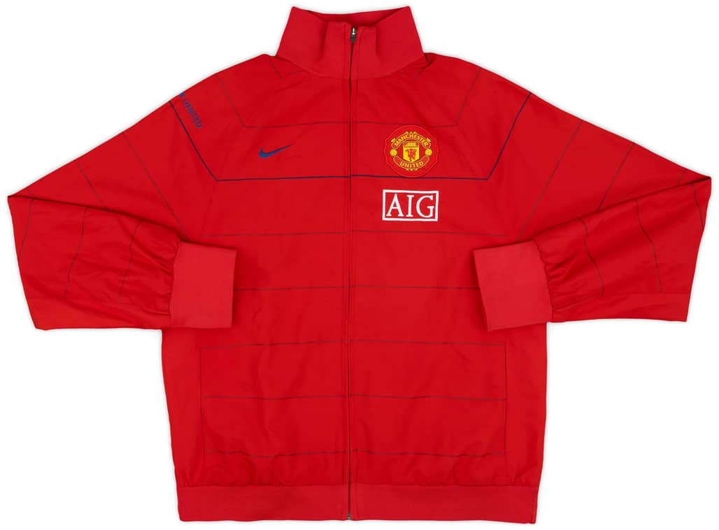 2008-09 Manchester United Nike Track Jacket - 5/10 - (M)