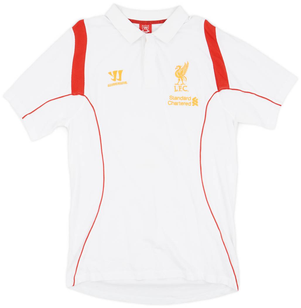 2012-13 Liverpool Warrior Polo Shirt - 9/10 - (L)