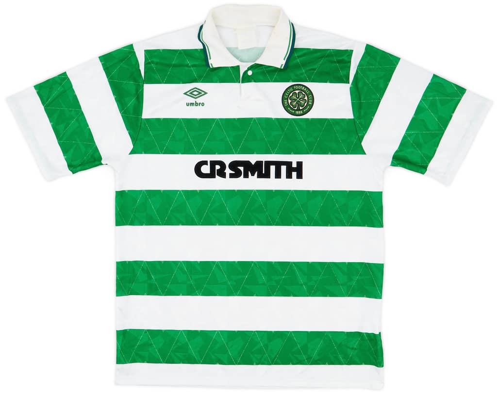 1989-91 Celtic Home Shirt - 6/10 - (L)