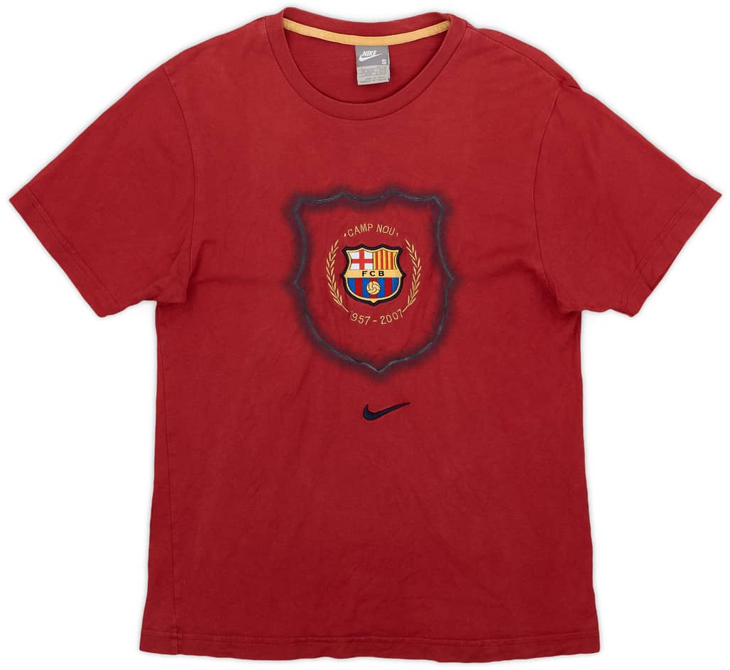 2007-08 Barcelona Nike Graphic Tee - 6/10 - (S)