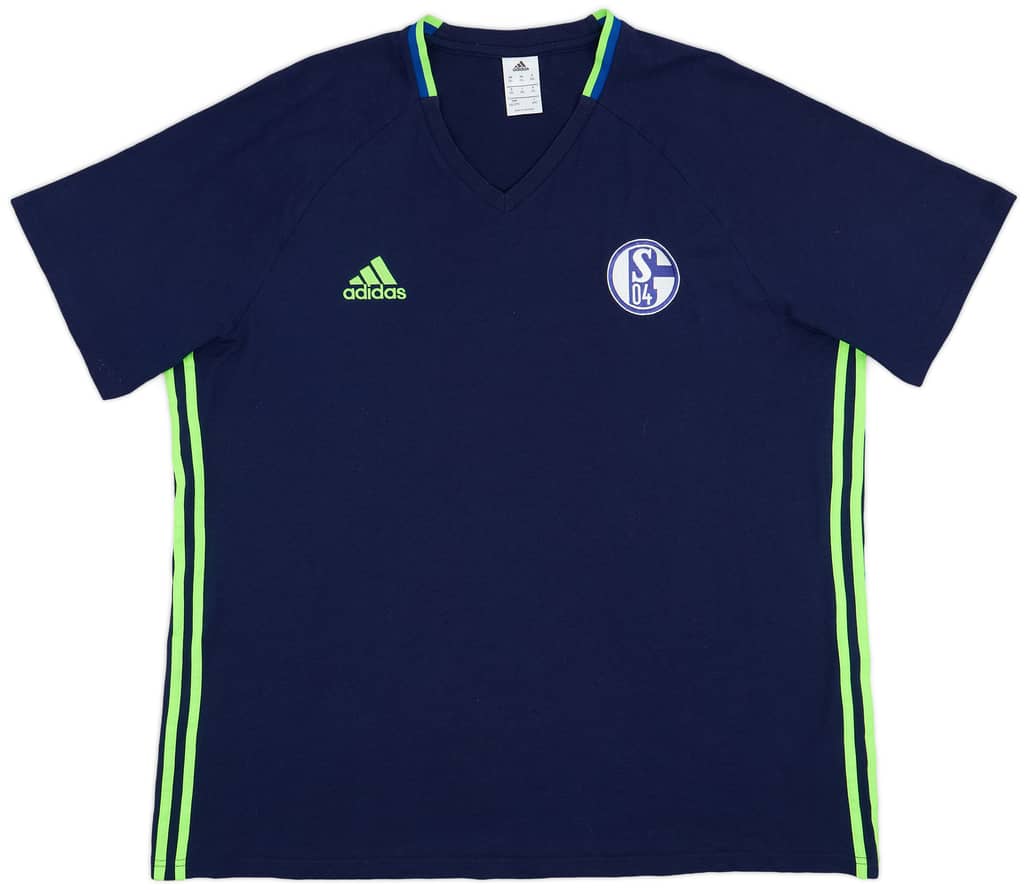 2016-17 Schalke adidas Training Tee - 9/10 - (XXL)