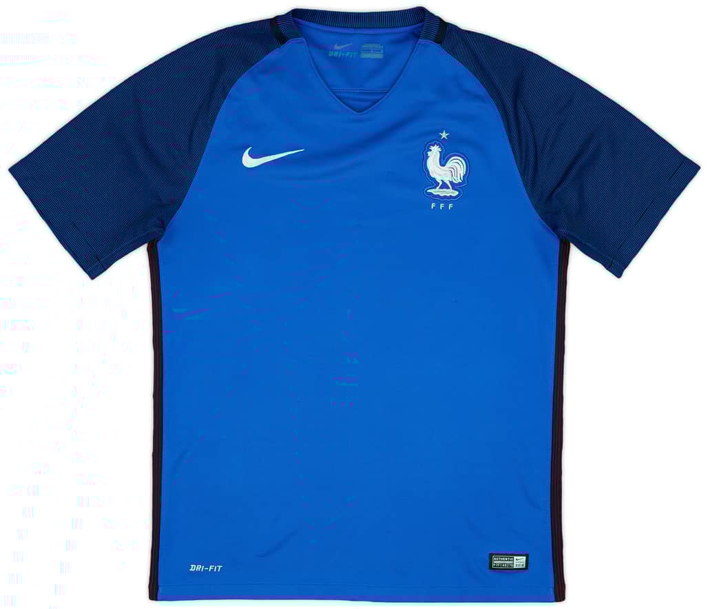 2016-17 France Home Shirt - 8/10 - (M)