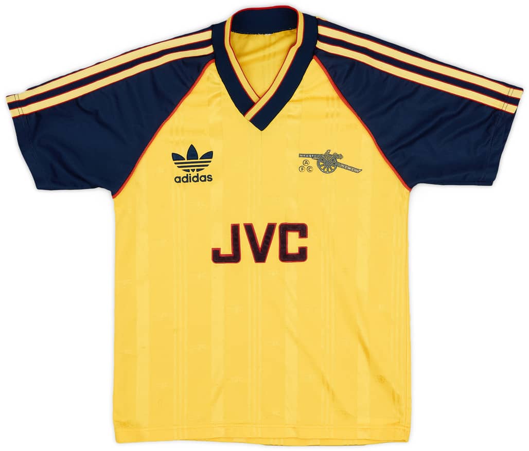 1988-91 Arsenal Away Shirt - 8/10 - (M.Boys)
