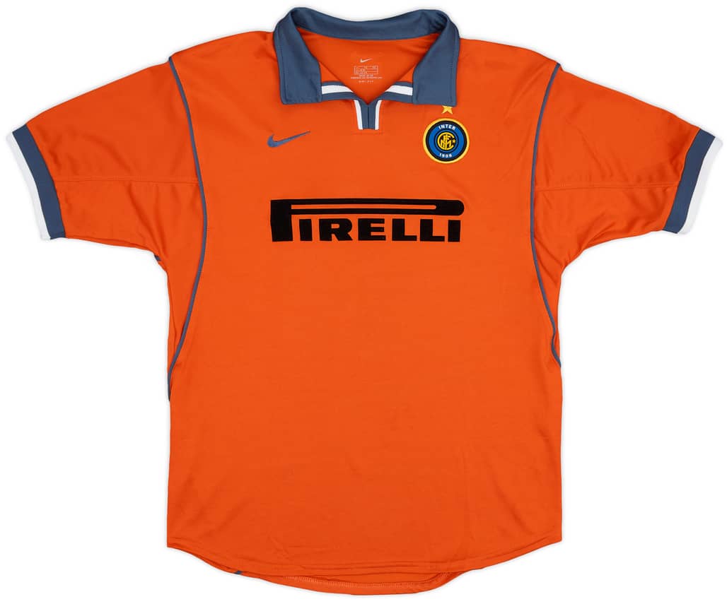 2000-01 Inter Milan Third Shirt - 9/10 - (XL.Boys)