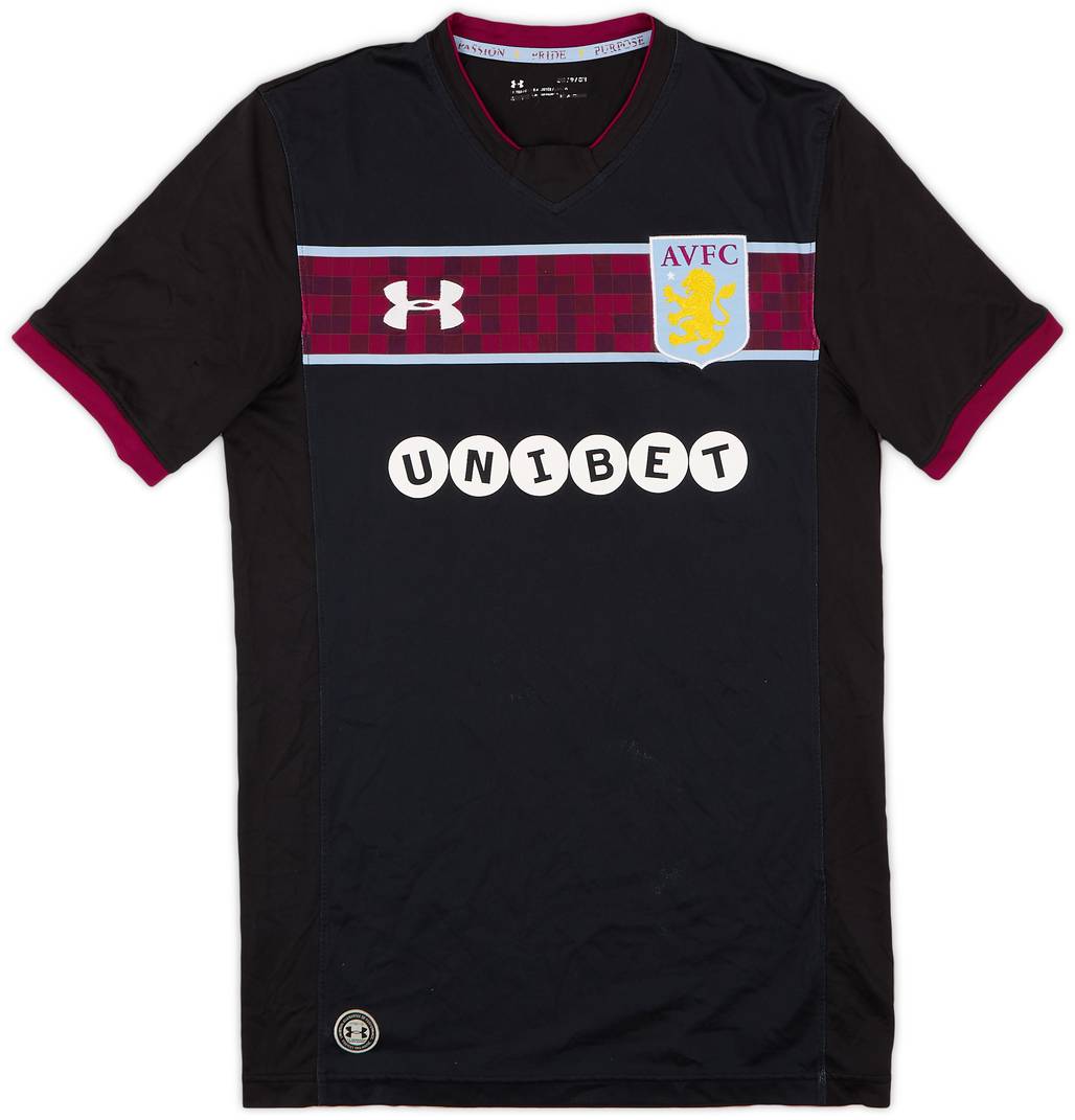 2017-18 Aston Villa Away Shirt - 7/10 - (S)