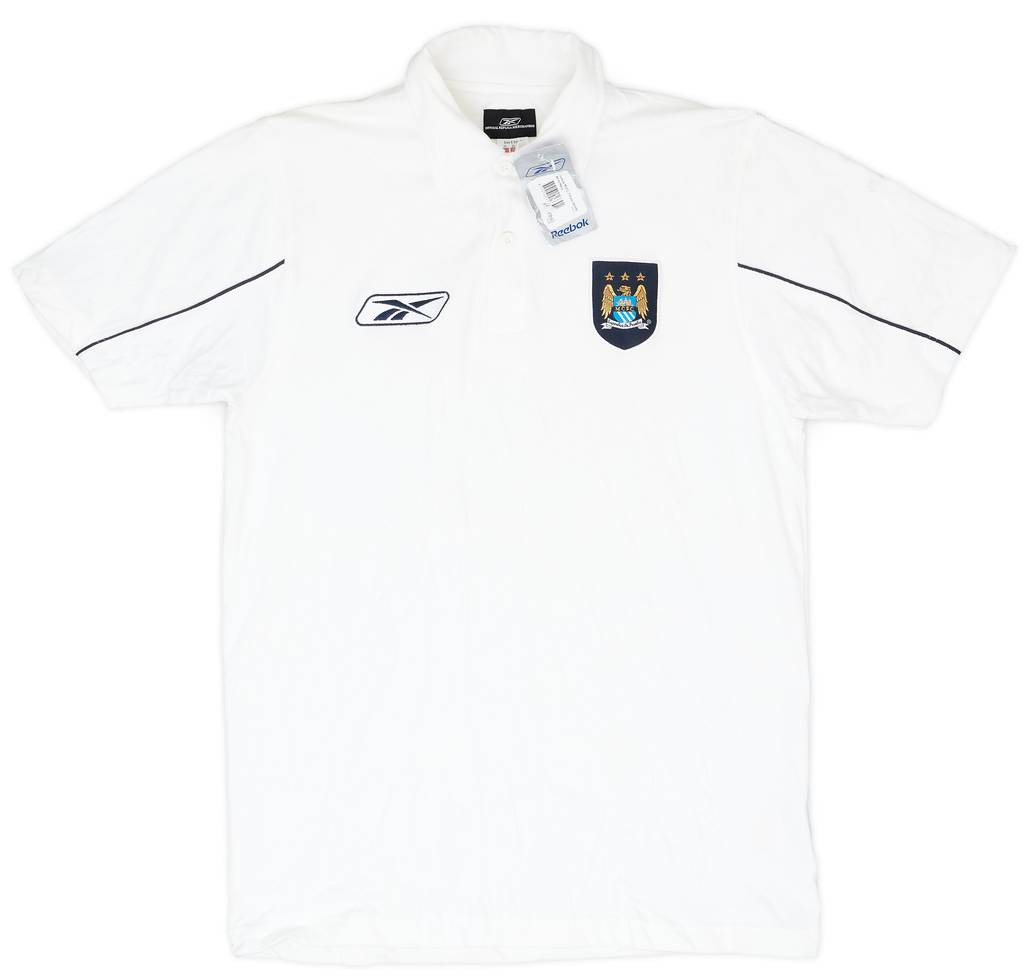 2003-04 Manchester City Reebok Polo Shirt (XS)