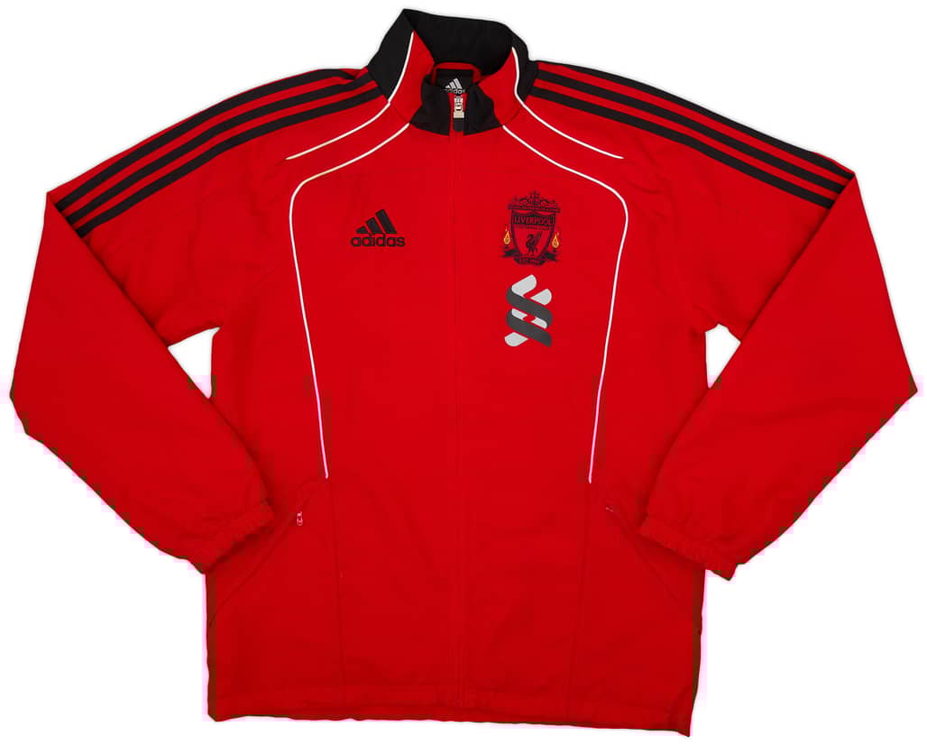 2010-11 Liverpool adidas Track Jacket - 10/10 - (S)