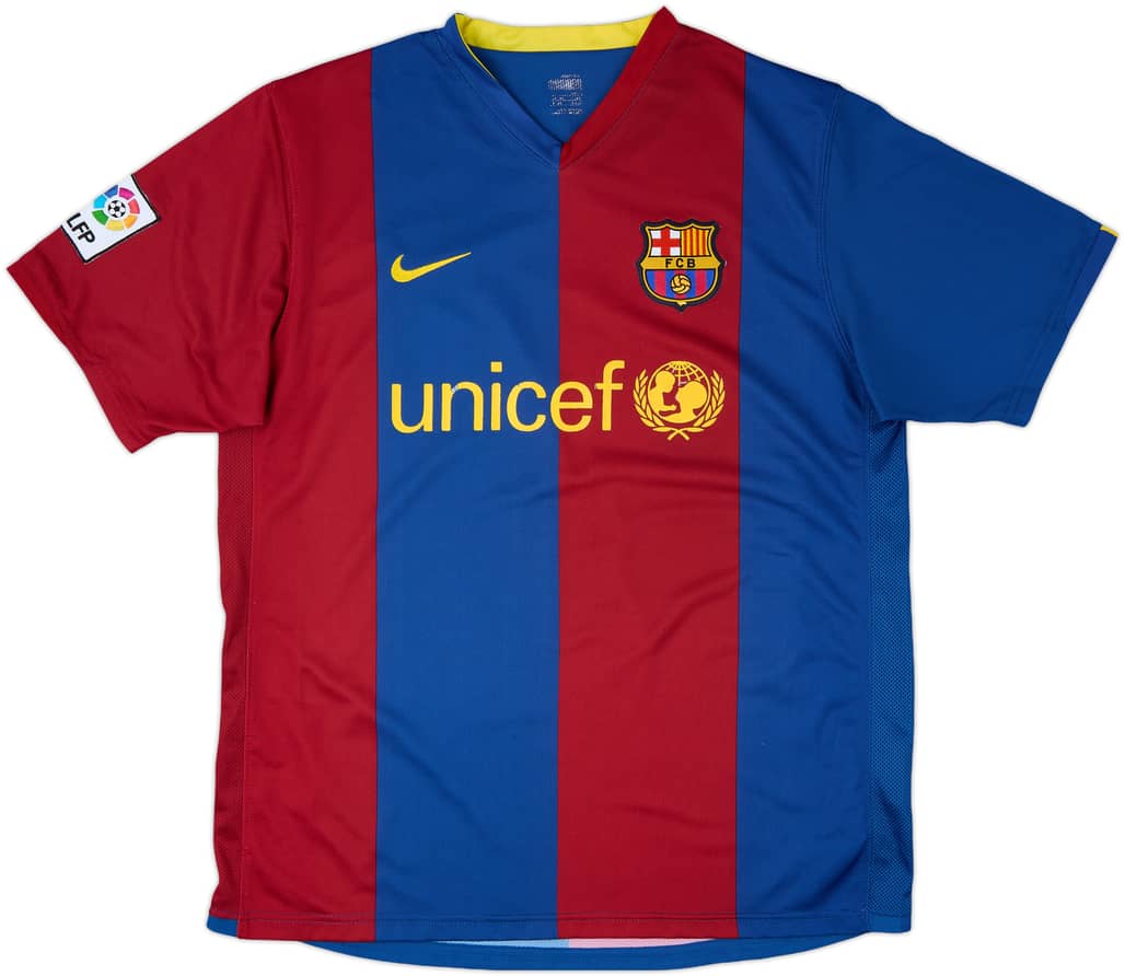 2006-07 Barcelona Home Shirt - 5/10 - (L)