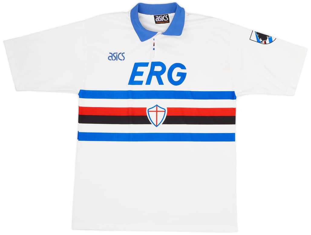 1992-94 Sampdoria Away Shirt - 8/10 - (XL)