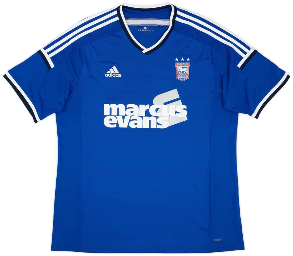 2014-15 Ipswich Home Shirt - 9/10 - (XXL)